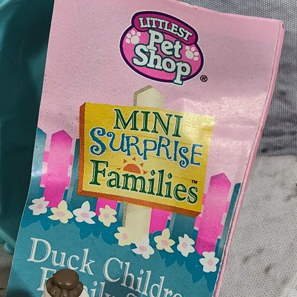 1996 Littlest Pet Shop Mini Surprise‎ Families Purse Ducks Complete Vtg Kenner